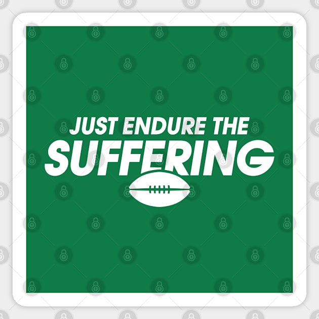 Just Endure The Suffering Sticker by Infectee